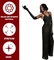 4E’s Novelty 21" Elbow Length Satin Gloves for Women – Black Long Opera Gloves for 1920s Flapper, Gatsby, Evening Party, Prom, Wedding & Costume Accessories, Vintage Old Hollywood Dress-Up